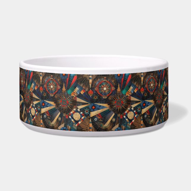 Soft Cyan "Ancient Indigenous Chronicles" Pet Dini (Front)