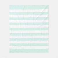 Soft Cyan Green Pastel & White Lines Pattern