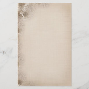 Soft Daisies border Stationery