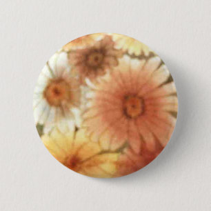 "Soft Daisies" Floral Button