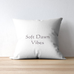 Soft Dawn Vibes Modern Minimalist Cushion