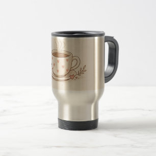 Soft days, cozy thoughts - Cute Coffee Cup Art