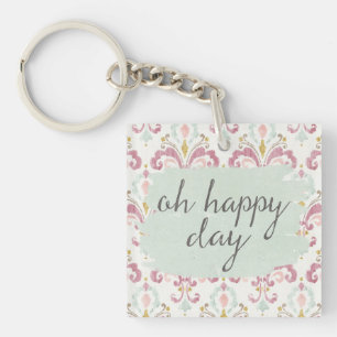 Soft Deco VI Oh Happy Day Key Ring