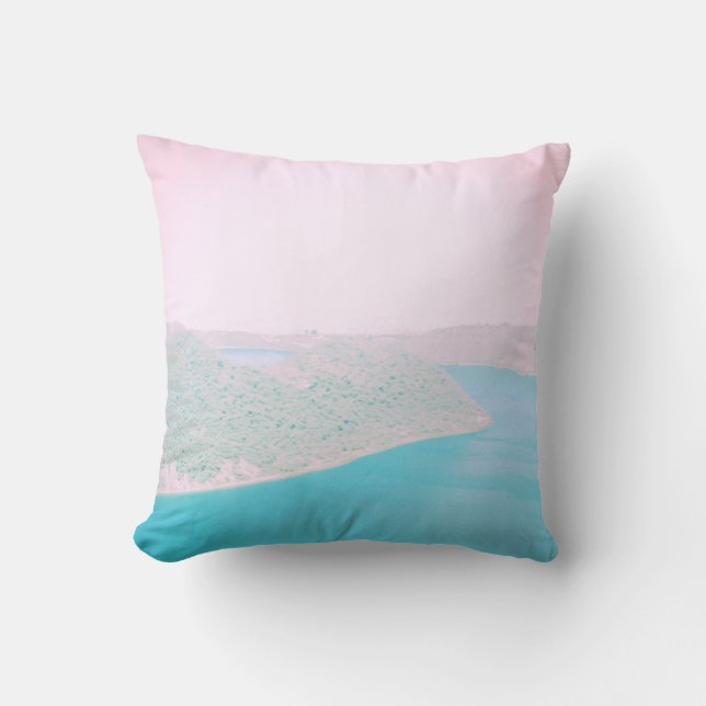 soft dusk lake cushion (Front)