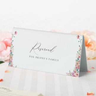 Soft Dusty Pink & Peach Watercolor Floral Wedding