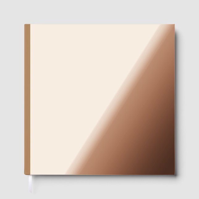 Soft Dusty Rose Pink Background – Wedding Guest Book (Front)