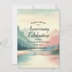 Soft Echoes of the Mountains Invitation