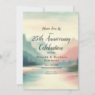 Soft Echoes of the Mountains Invitation