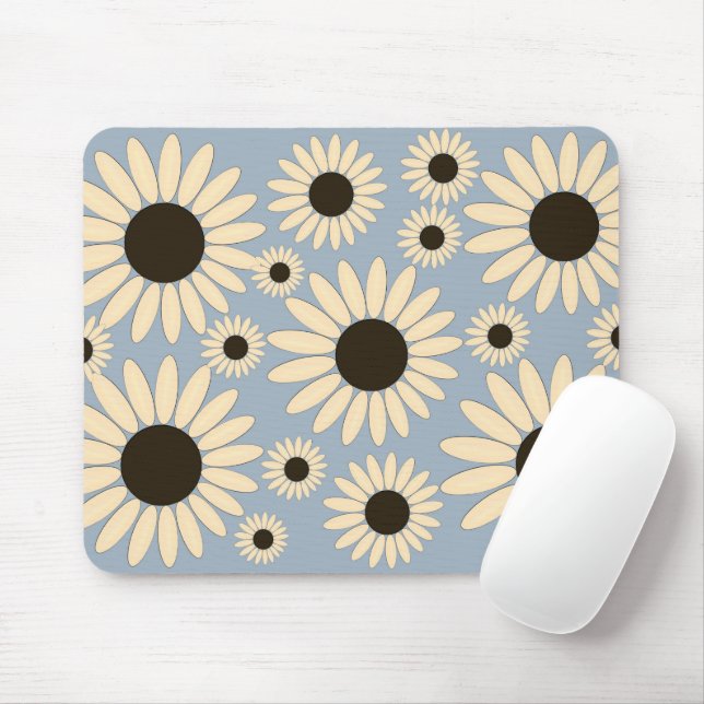  Soft Empress Florals Radiant Empress Mouse Mat (With Mouse)