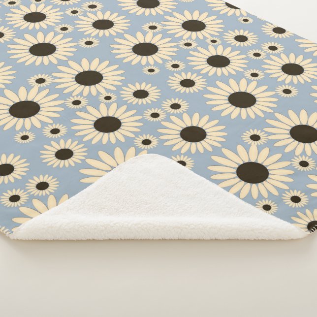 Soft Empress Florals Radiant Empress Sherpa Blanket (3/4)