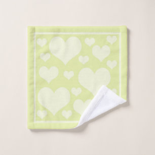 Soft Face Washing Cloth with Love