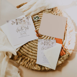 Soft Fall Leaves  Save The Date