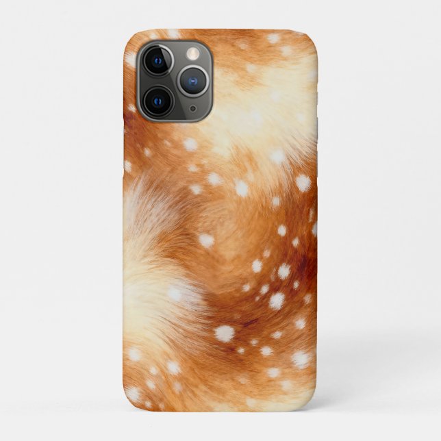 Soft Fawn Fur Cozy Woodland Case-Mate iPhone Case (Back)