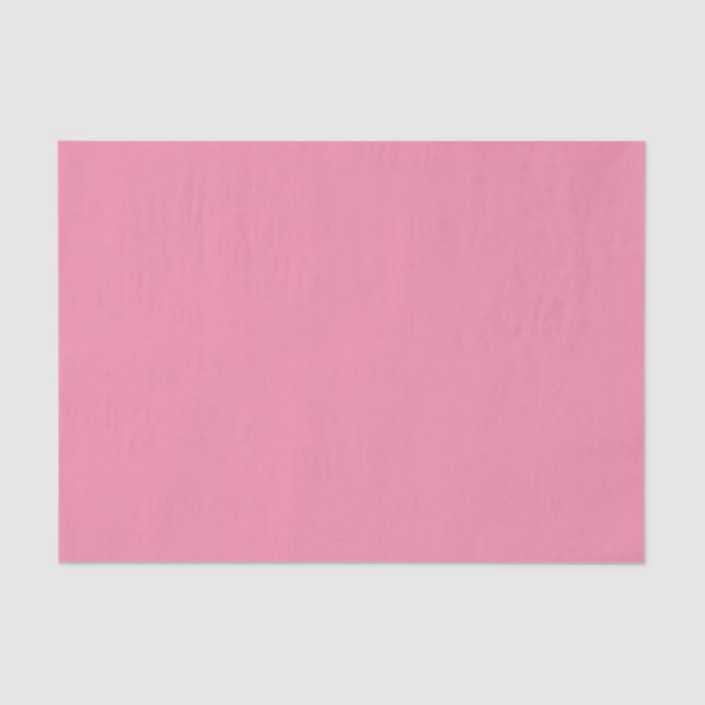 Soft Flamingo Pink Tissue Paper (Front)