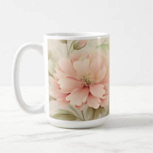 Soft Floral Coffee Mug