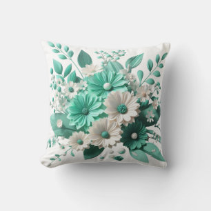 Soft Floral Cushion for Cozy Spaces