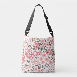 Soft Floral Dreams Crossbody Bag