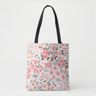 Soft Floral Dreams Tote Bag