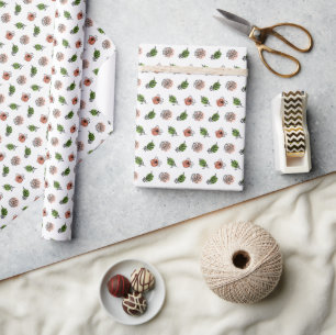 Soft Floral Garden Wrapping Paper
