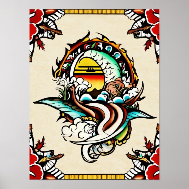 "Soft Floral Print Cosy Blanket" (Front)