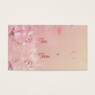 Soft Flowers Gift Tag