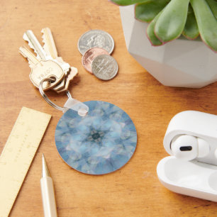 Soft Flowers Key Ring