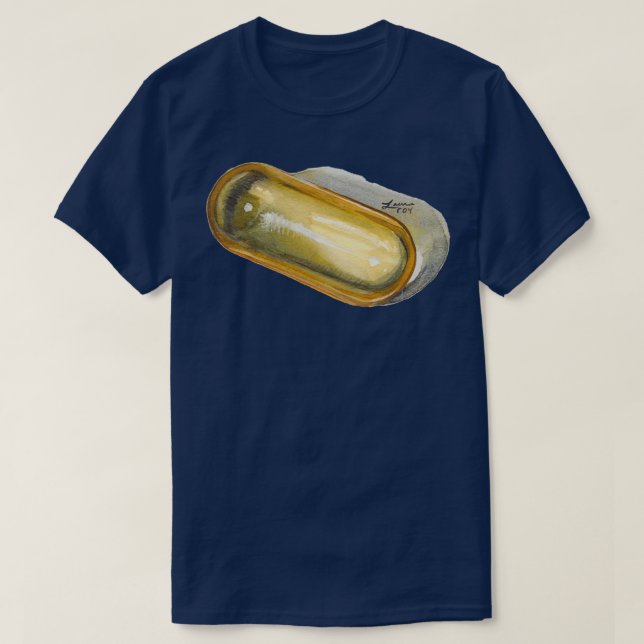Soft Gel Capsule Pill 1 T-Shirt (Design Front)