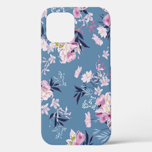 Soft gentle and delicate Blooming garden floral wi iPhone 12 Case