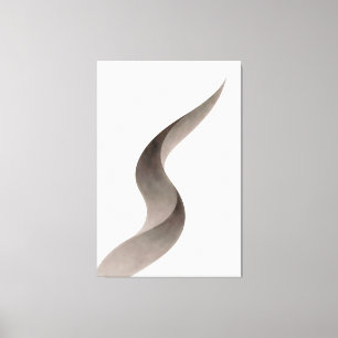 Soft Geometry of Stillness Canvas Print