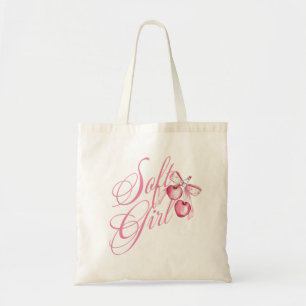 Soft Girl Pink Bow – Cute Coquette Tote Bag