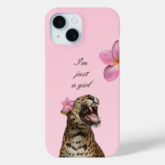 Soft Girl Pink Leopard Phone Case |Trendy & Girly 