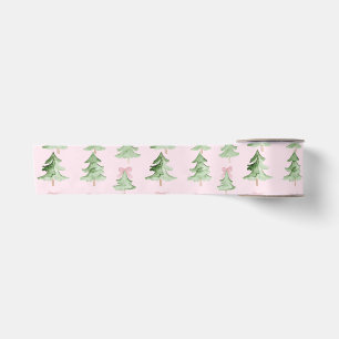 Soft Girly Christmas Satin Ribbon