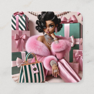 Soft Glam  Enclosure Card