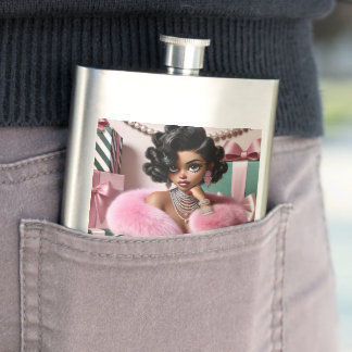 Soft Glam  Hip Flask