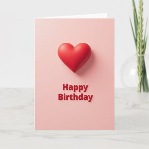 Soft Glow Birthday Card