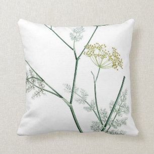 Soft Green Botanical IV Cushion