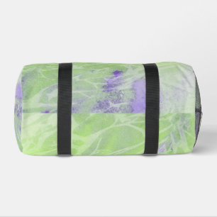 Soft Green & Lavender Harmony Duffle Bag
