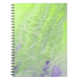 Soft Green & Lavender Harmony Notebook