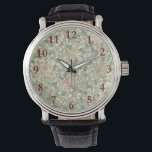Soft Green Vintage William Morris Honeysuckle Watch<br><div class="desc">William Morris Classic - the vintage honeysuckle pattern from the 1800s that is all about soft sweet country design. For soft vintage decor and also for wedding stationery.</div>