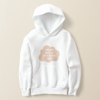 Soft greige and cloud white quotes AI art