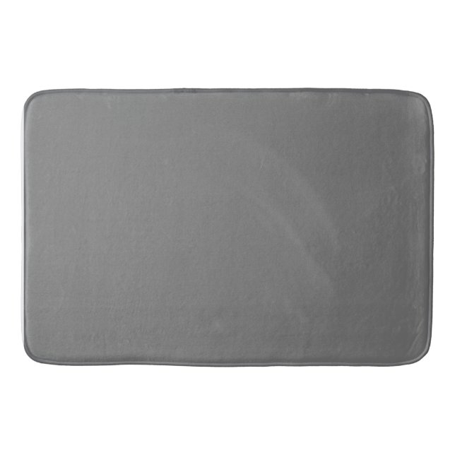 Soft Grey Toilet Rug – Modern Bathroom Decor (Front)