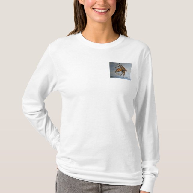 Soft Hackle fly T-Shirt (Front)