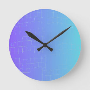 Soft Harmony Abstract Wall Clock