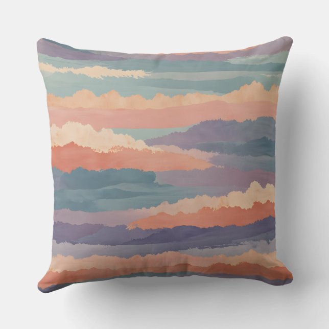 Soft Horizon Waves Cushion (Back)