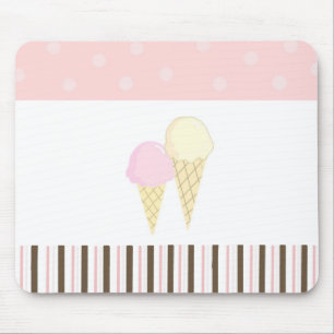 Soft Ice Cream Mouse Mat