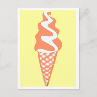 Soft Ice Cream Postcard