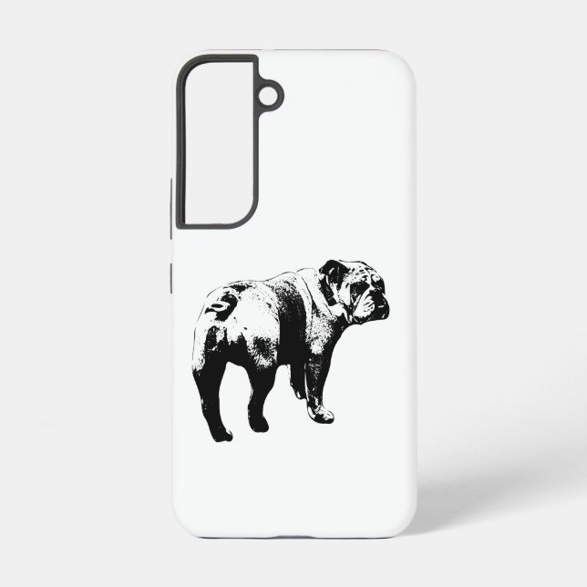 Soft Ink, Steady Guard Samsung Galaxy S22 Case (Back)