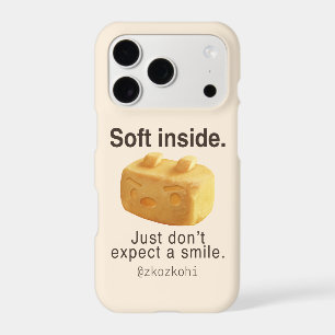 Soft Inside: Iron T Pineapple Cake Funny Quote Art