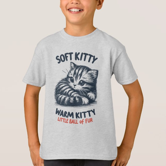 Soft Kitty T-Shirt (Front)