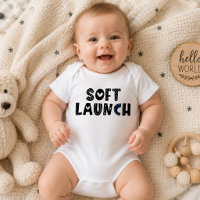 Soft Launch Cute Gender Neutral Baby Shower Gift